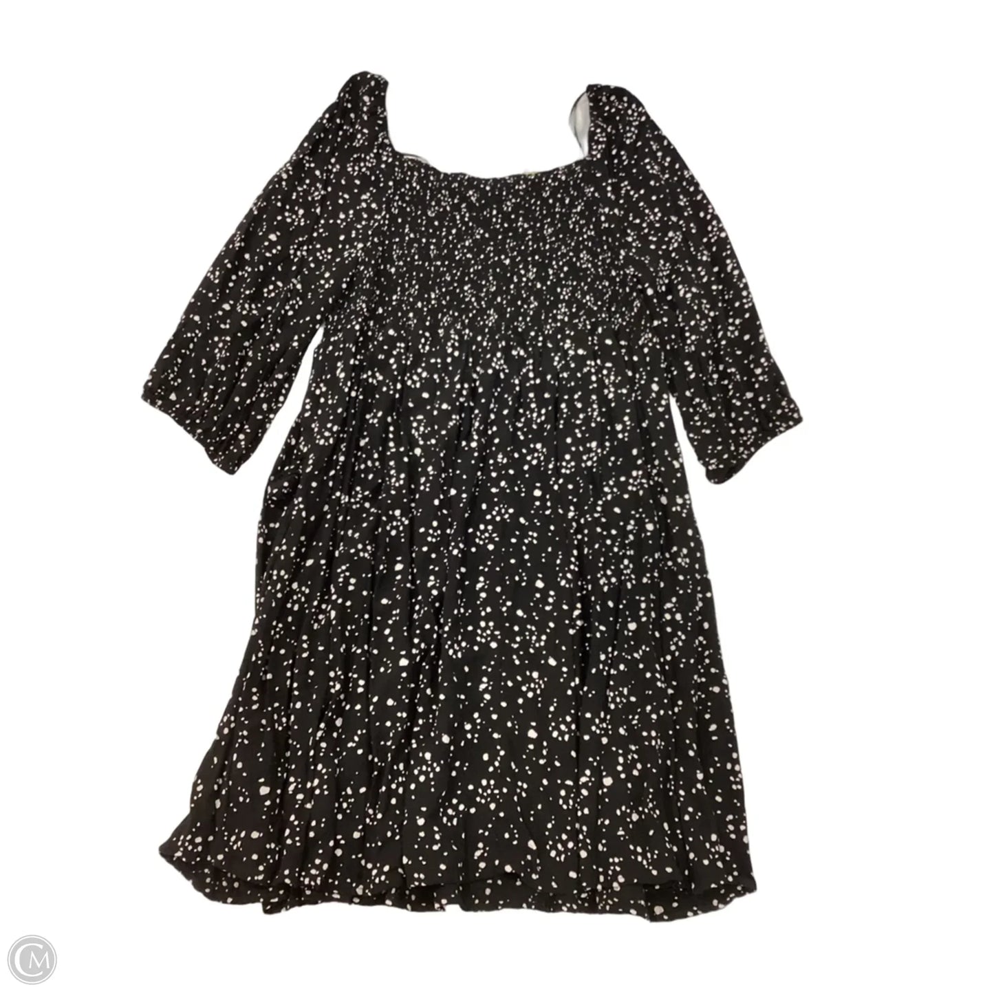 Dress Casual Short By Terra & Sky In Black, Size: 1x