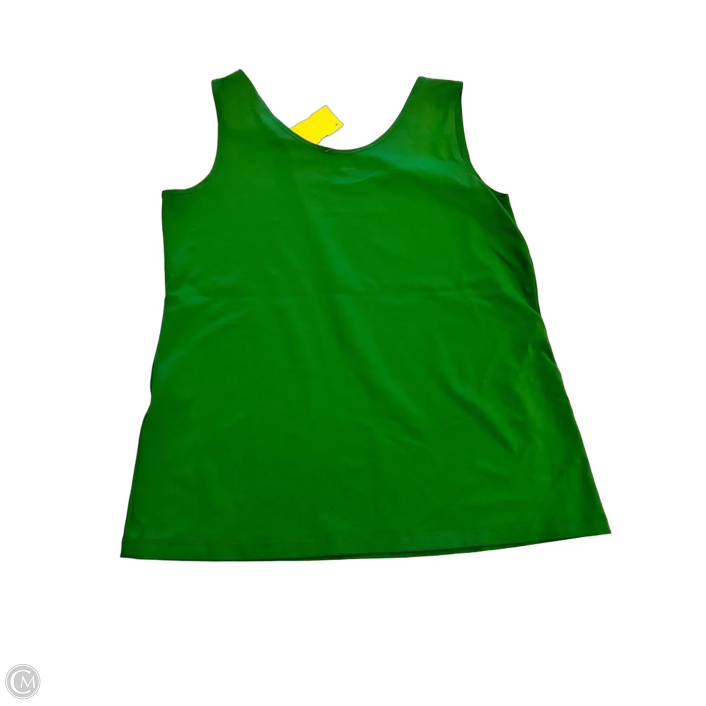 Top Sleeveless Basic By Chicos In Green, Size: M