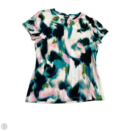 Top Short Sleeve Basic By Inc In Multi-colored, Size: M