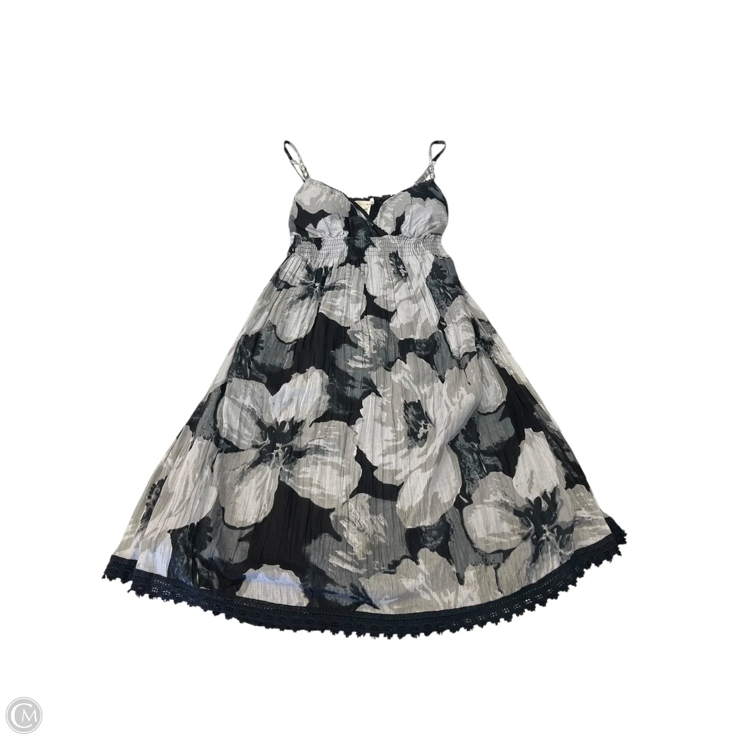 Dress Casual Short By Derek Heart In Black & Grey, Size: S