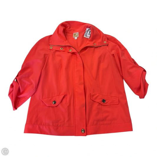 Jacket Other By Jm Collections In Orange, Size: 8