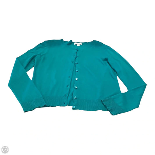 Cardigan By New York Hat Co In Green, Size: L