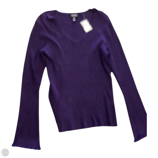 Sweater By Jones New York In Purple, Size: S