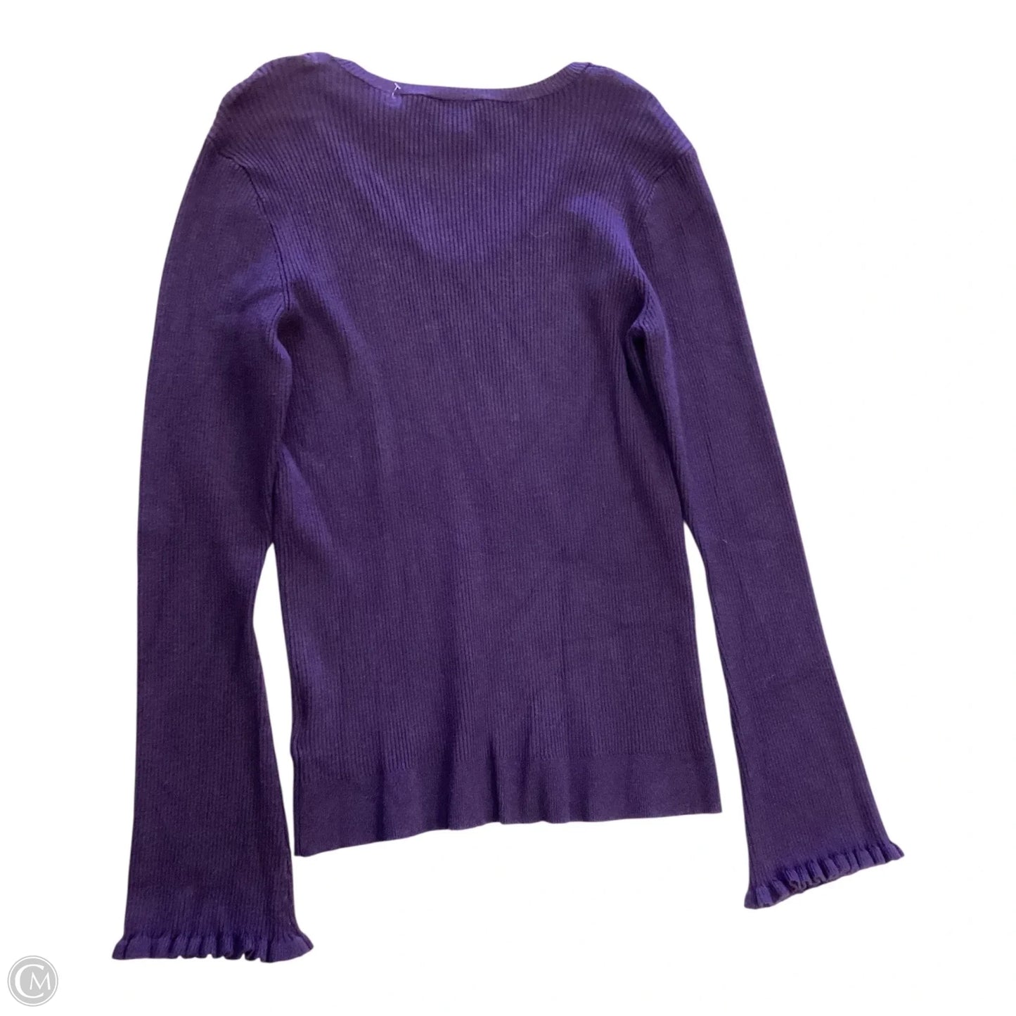 Sweater By Jones New York In Purple, Size: S