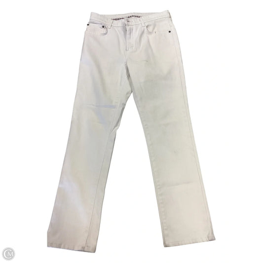 Jeans Straight By Edwin In White, Size: 10