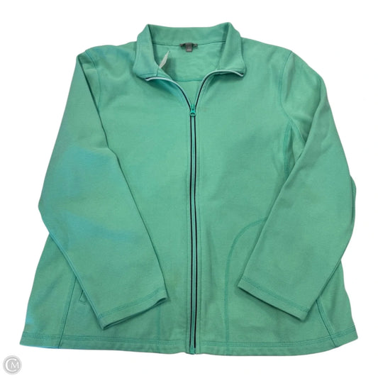Jacket Other By Talbots In Green, Size: L