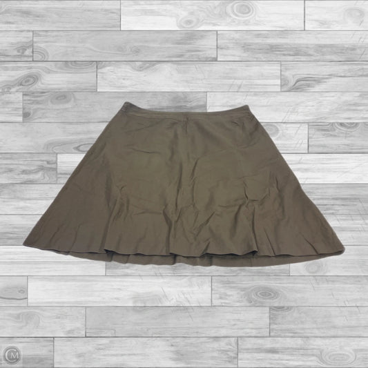 Skirt Mini & Short By Talbots In Brown, Size: 16