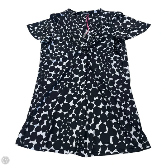 Dress Casual Short By Cmc In Black & White, Size: M