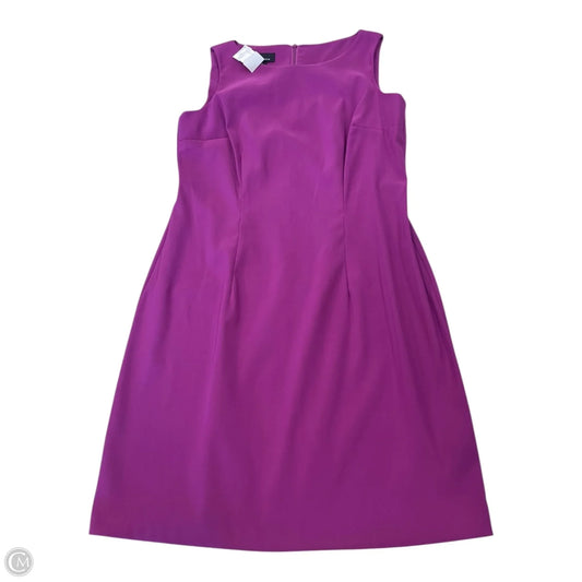 Dress Casual Short By Ab Studio In Mauve, Size: 10