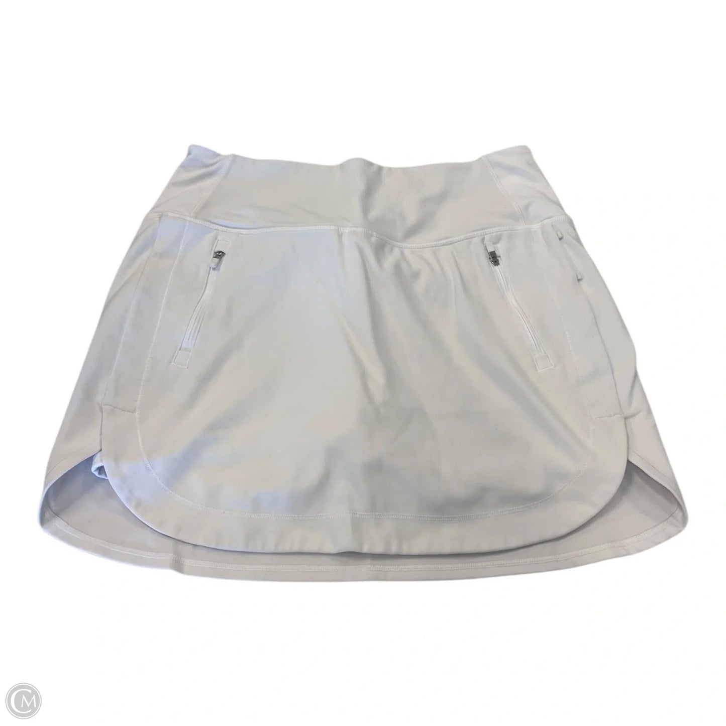 Skort By Nike In White, Size: Xs