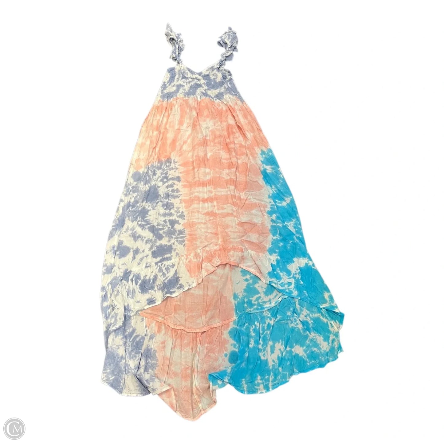 Dress Casual Maxi By Cmc In Tie Dye Print, Size: M