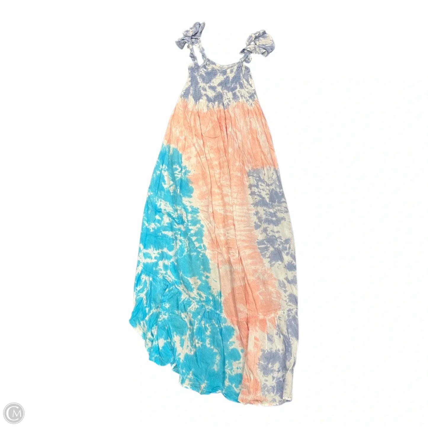 Dress Casual Maxi By Cmc In Tie Dye Print, Size: M