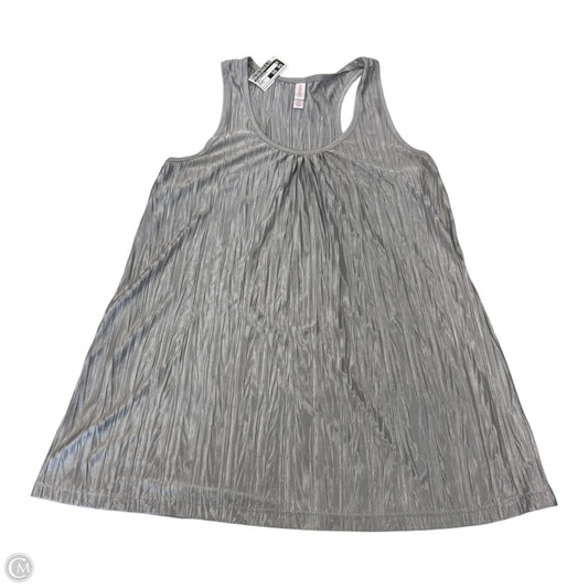 Top Sleeveless By Xhilaration In Grey, Size: S