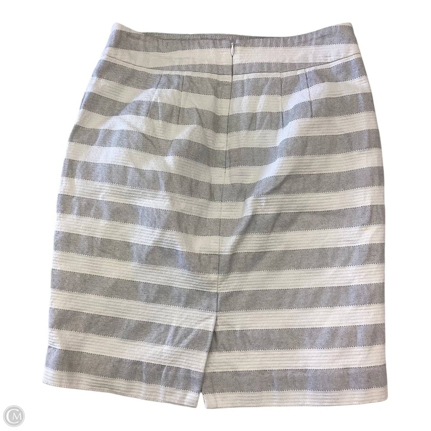 Skirt Mini & Short By Loft In Grey & Silver, Size: 2