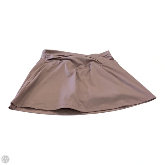 Skort By Yogalicious In Brown, Size: L