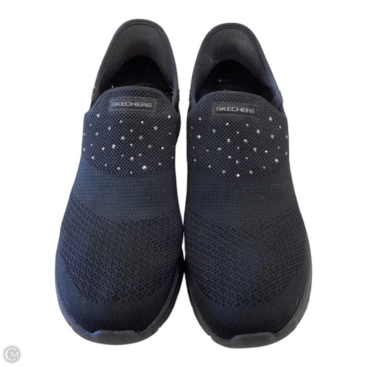 Shoes Flats By Skechers In Black, Size: 10