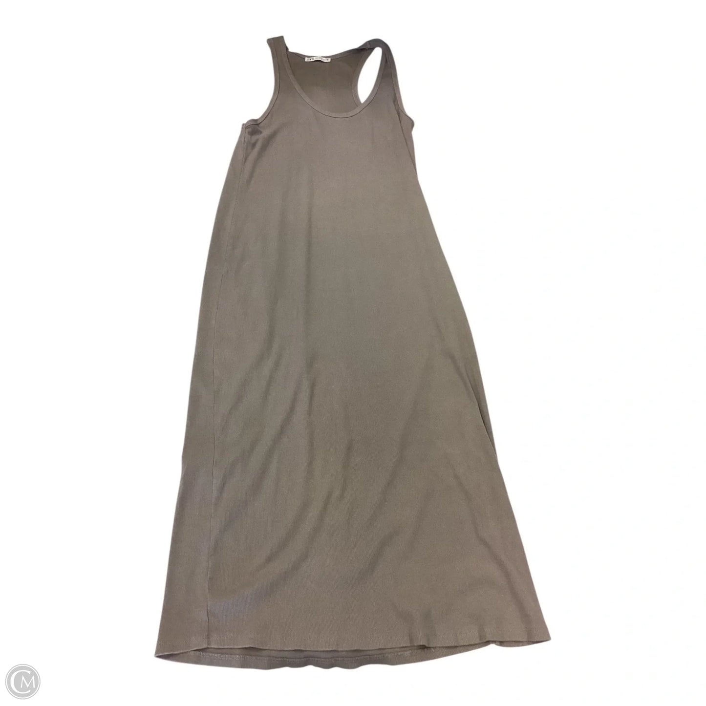 Dress Casual Maxi By Zara In Brown, Size: M