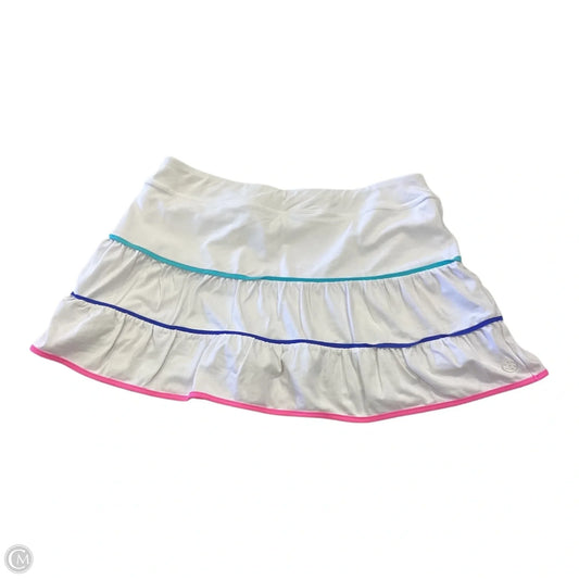 Skort Designer By Lilly Pulitzer In White, Size: L
