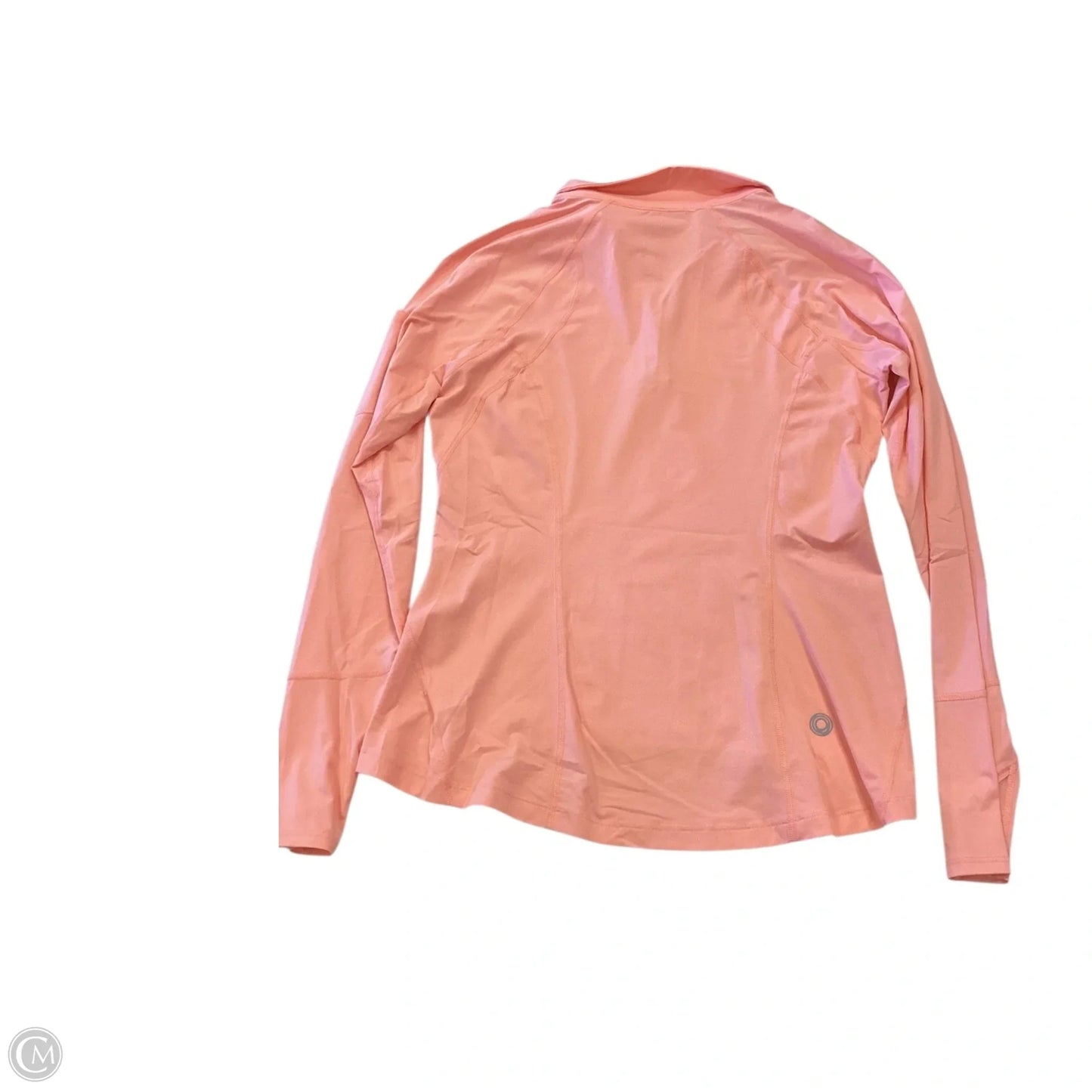 Top Long Sleeve By Cmc In Orange, Size: L