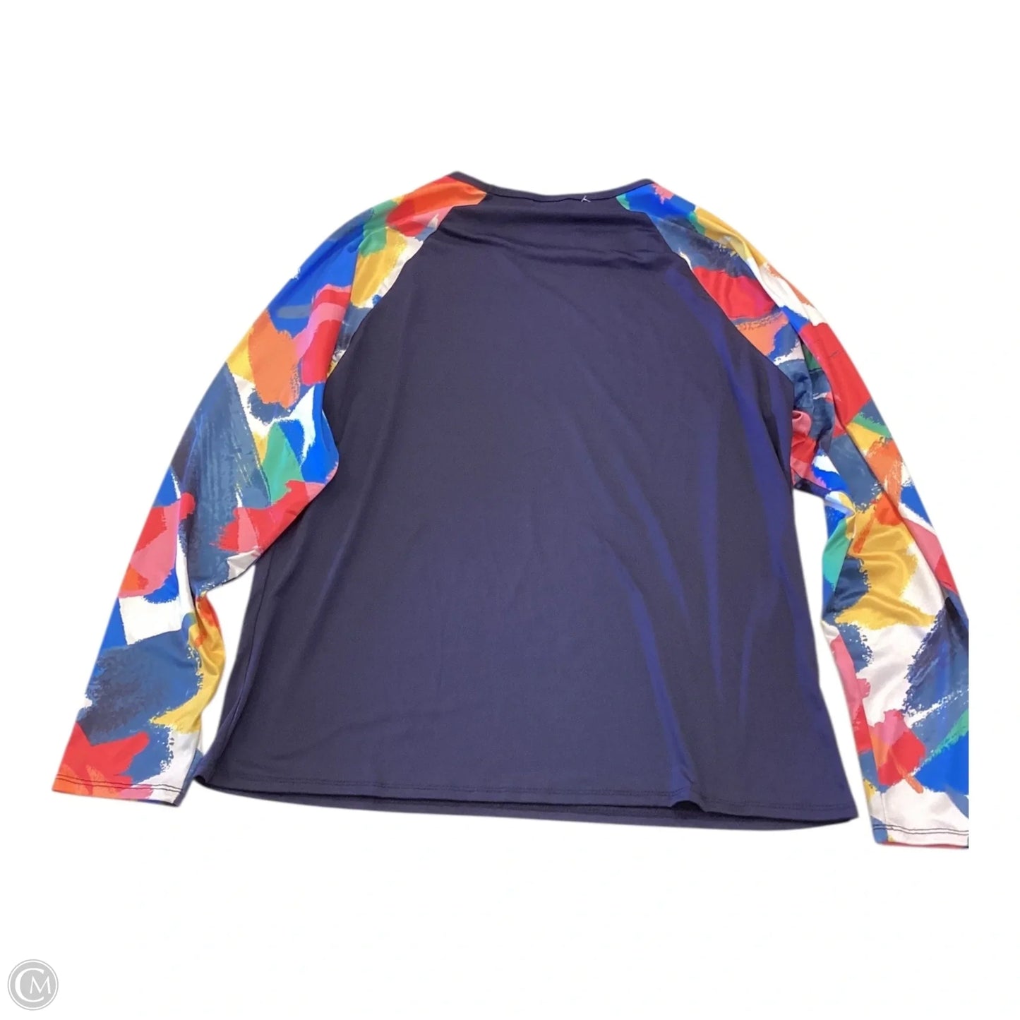 Top Long Sleeve By Nautica In Navy, Size: Xl