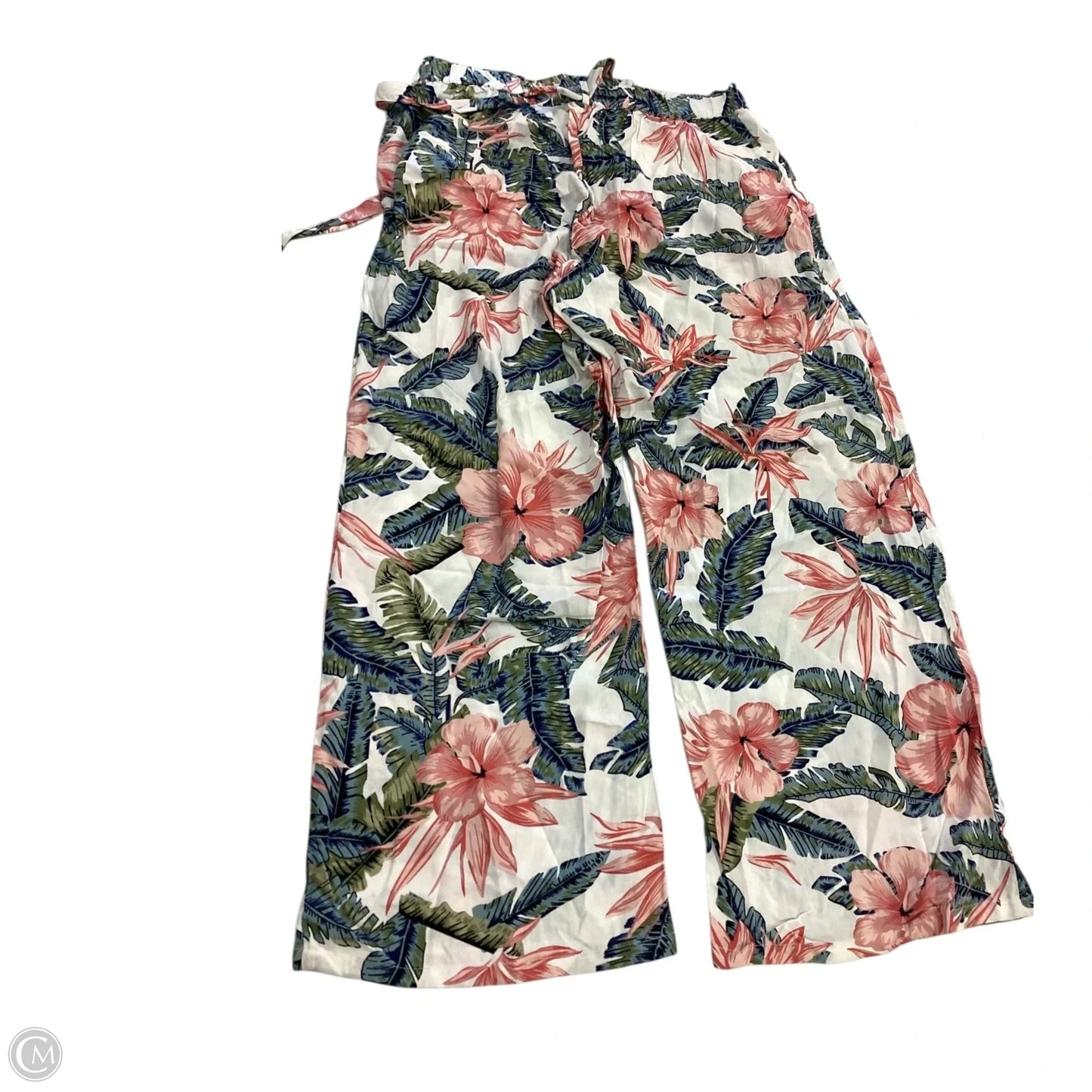 Pants Lounge By Dash In Floral Print, Size: M