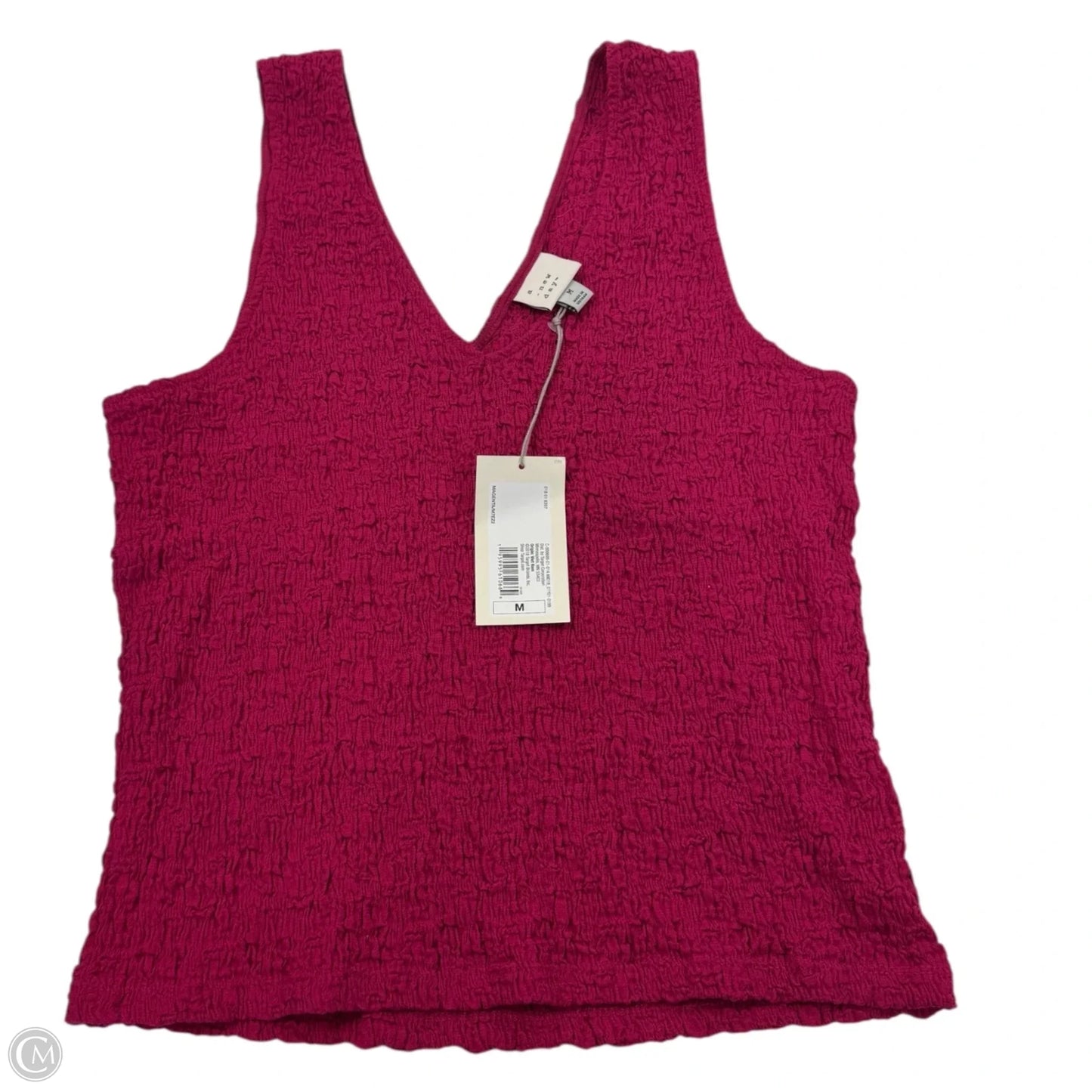 Top Sleeveless By A New Day In Pink, Size: M
