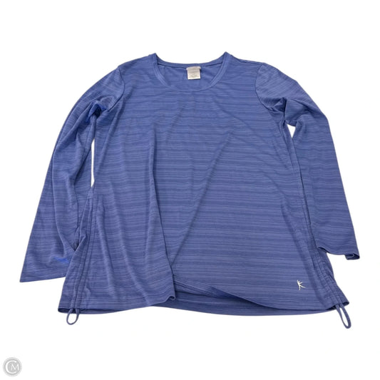 Top Long Sleeve By Danskin In Purple, Size: L