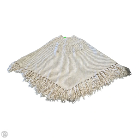 Poncho By Ana In Cream, Size: Osfm