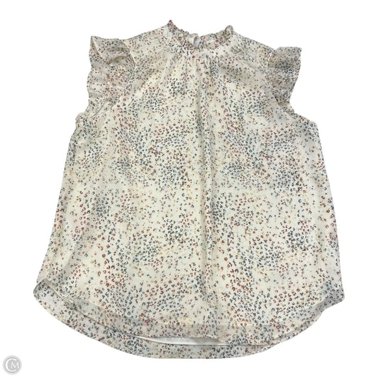 Top Sleeveless By Loft In Multi-colored, Size: M