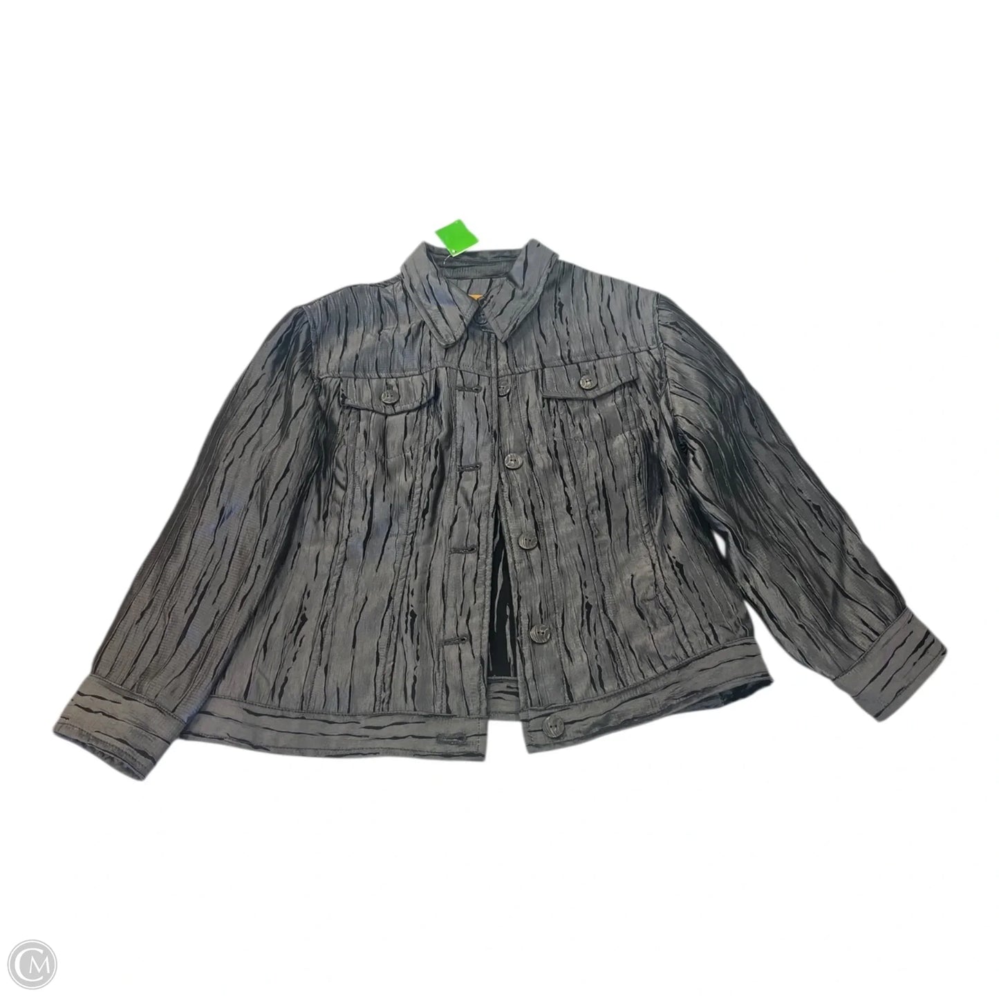 Jacket Other By Ruby Rd In Grey, Size: 8