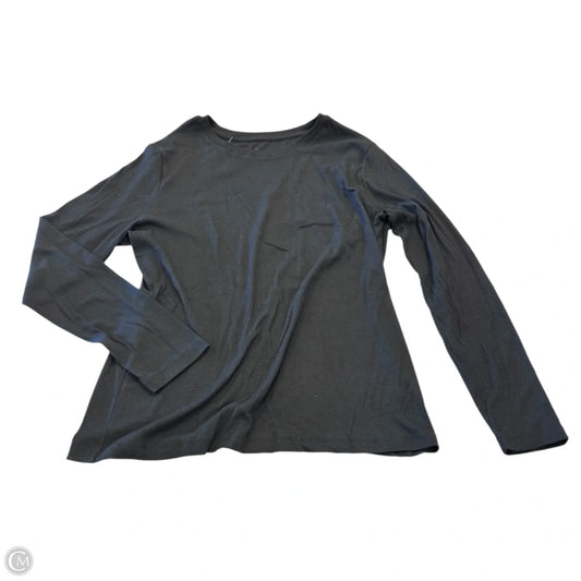 Top Long Sleeve By A New Day In Black, Size: Xl