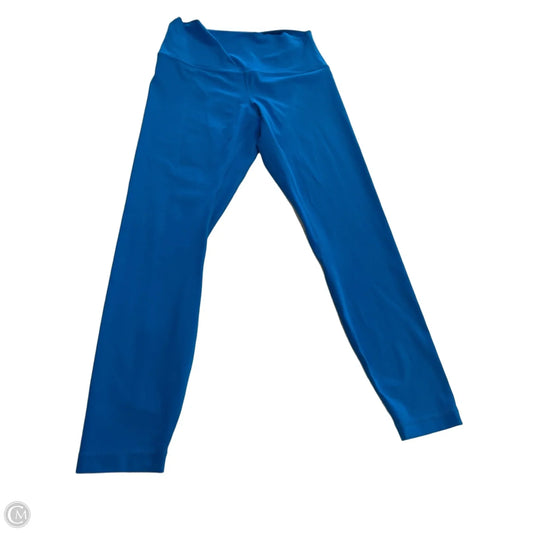 Athletic Leggings By Lululemon In Blue, Size: M