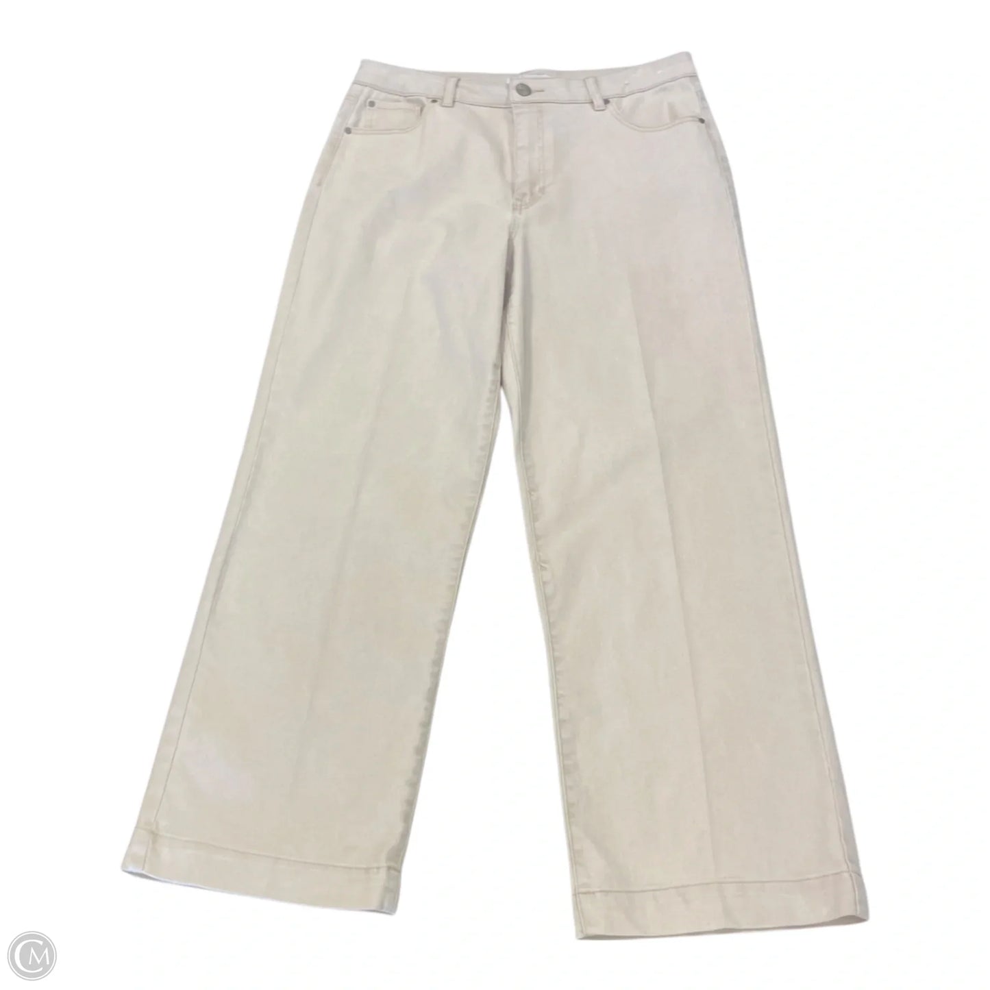 Pants Cropped By D Jeans In Tan, Size: 12