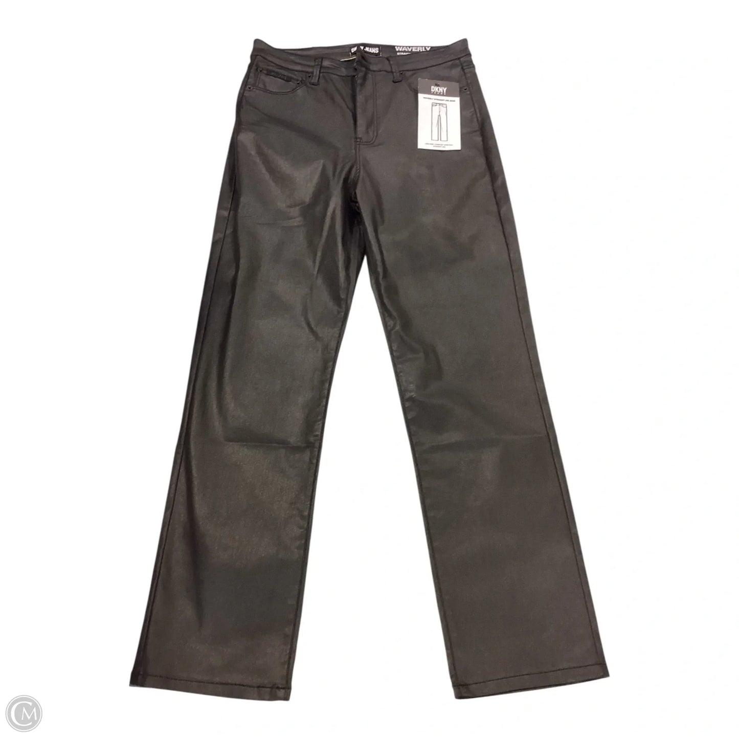 Pants Cropped By Dkny In Black, Size: 10