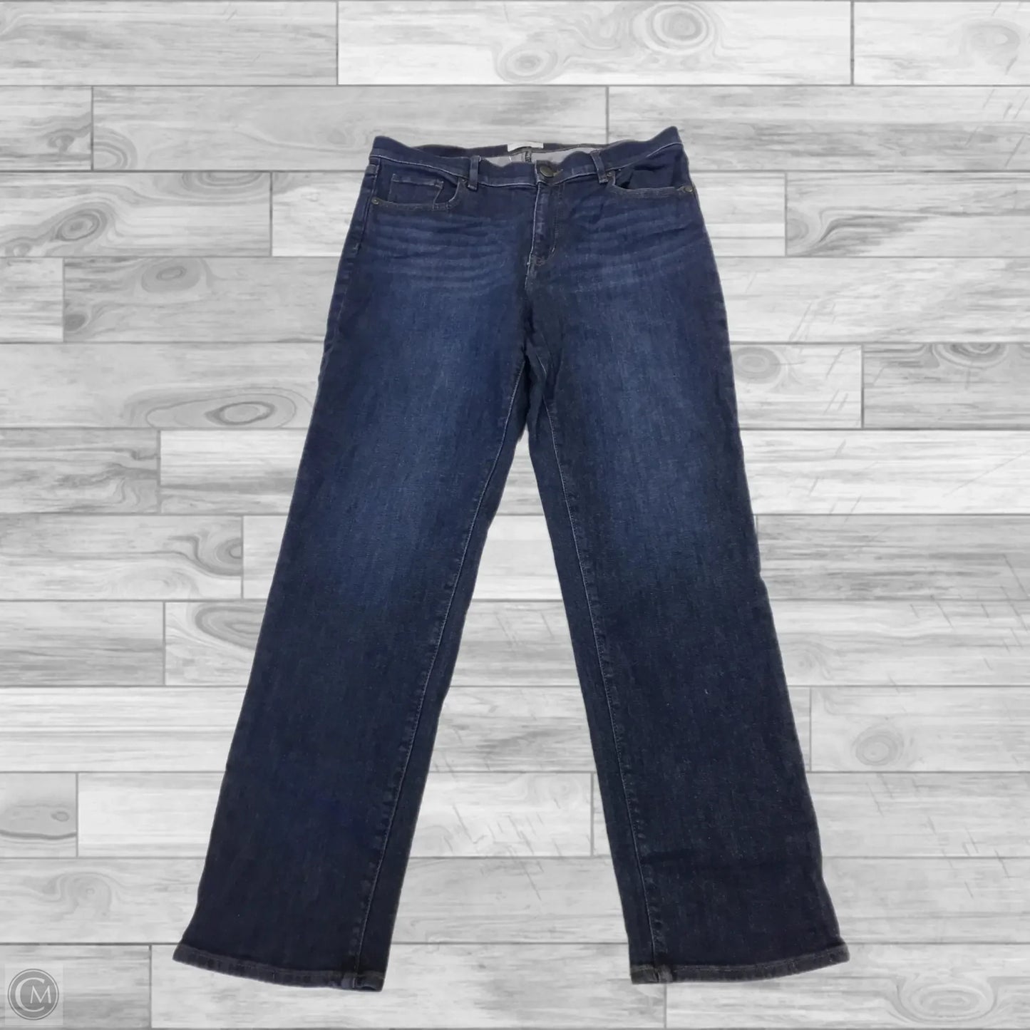 Jeans Cropped By Loft In Blue, Size: 6