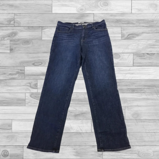 Jeans Cropped By Loft In Blue, Size: 6