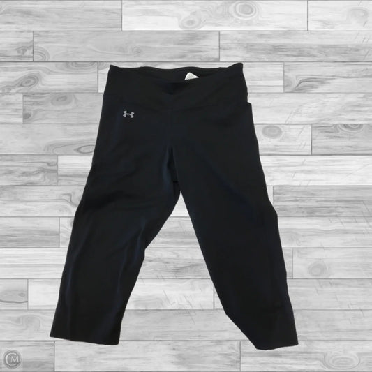 Athletic Leggings By Under Armour In Black, Size: M