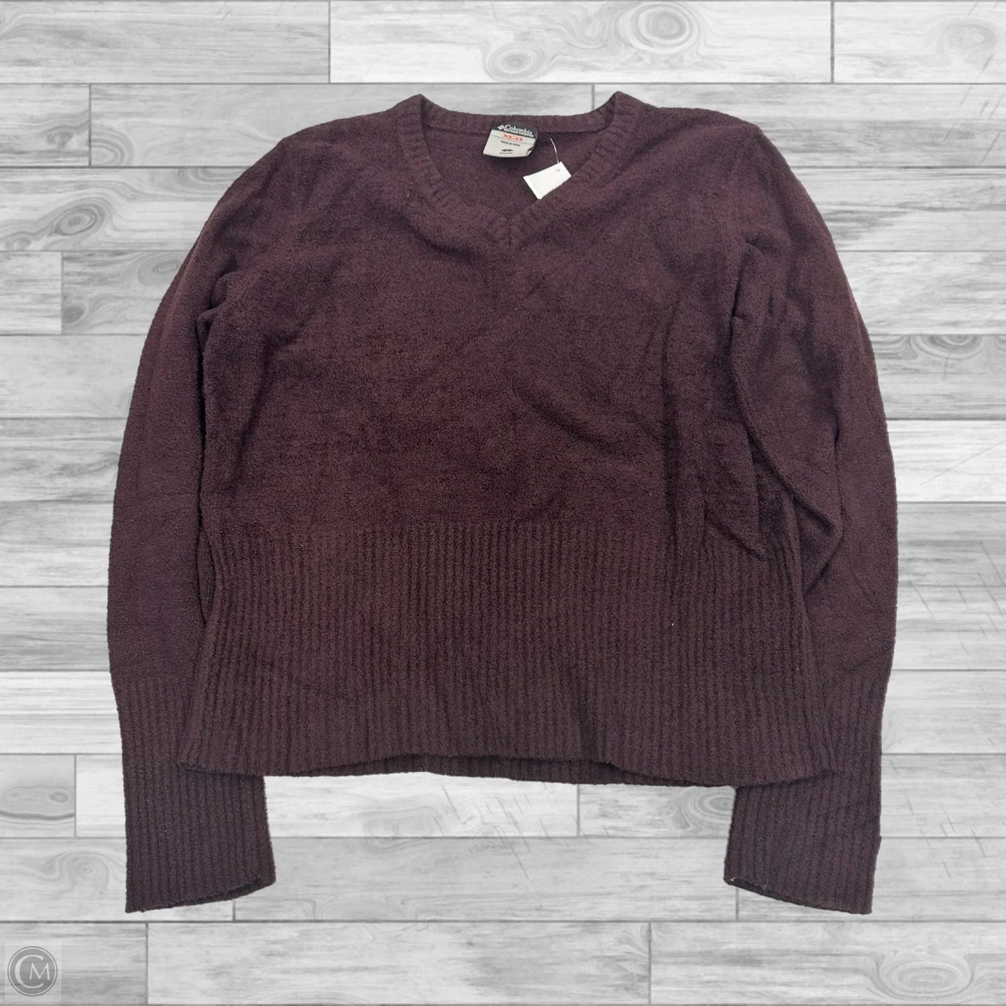 Sweater By Columbia In Purple, Size: L