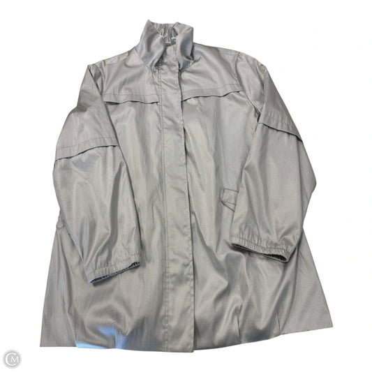 Jacket Other By Chicos In Silver, Size: Xl