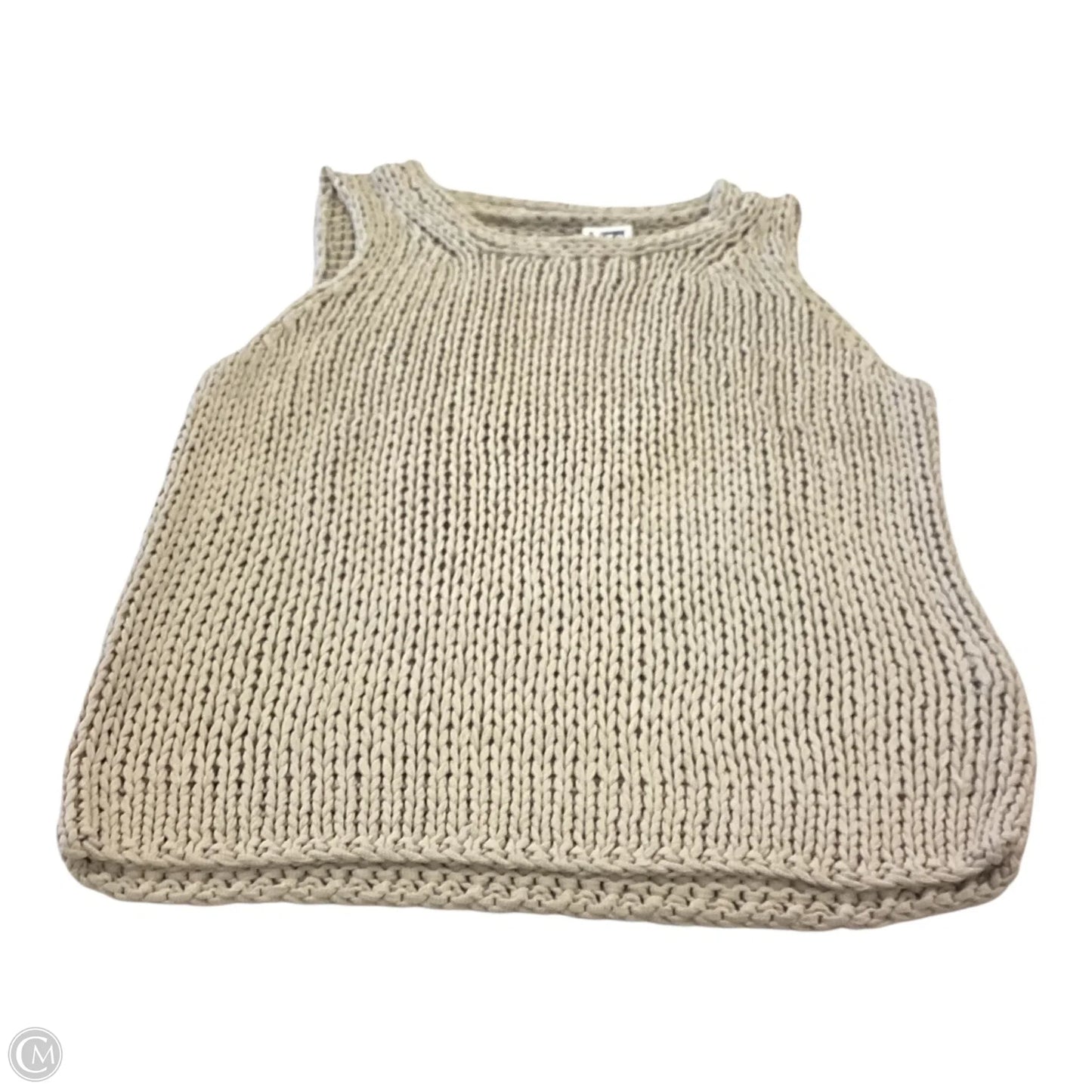 Vest Other By Calvin Klein In Tan, Size: L