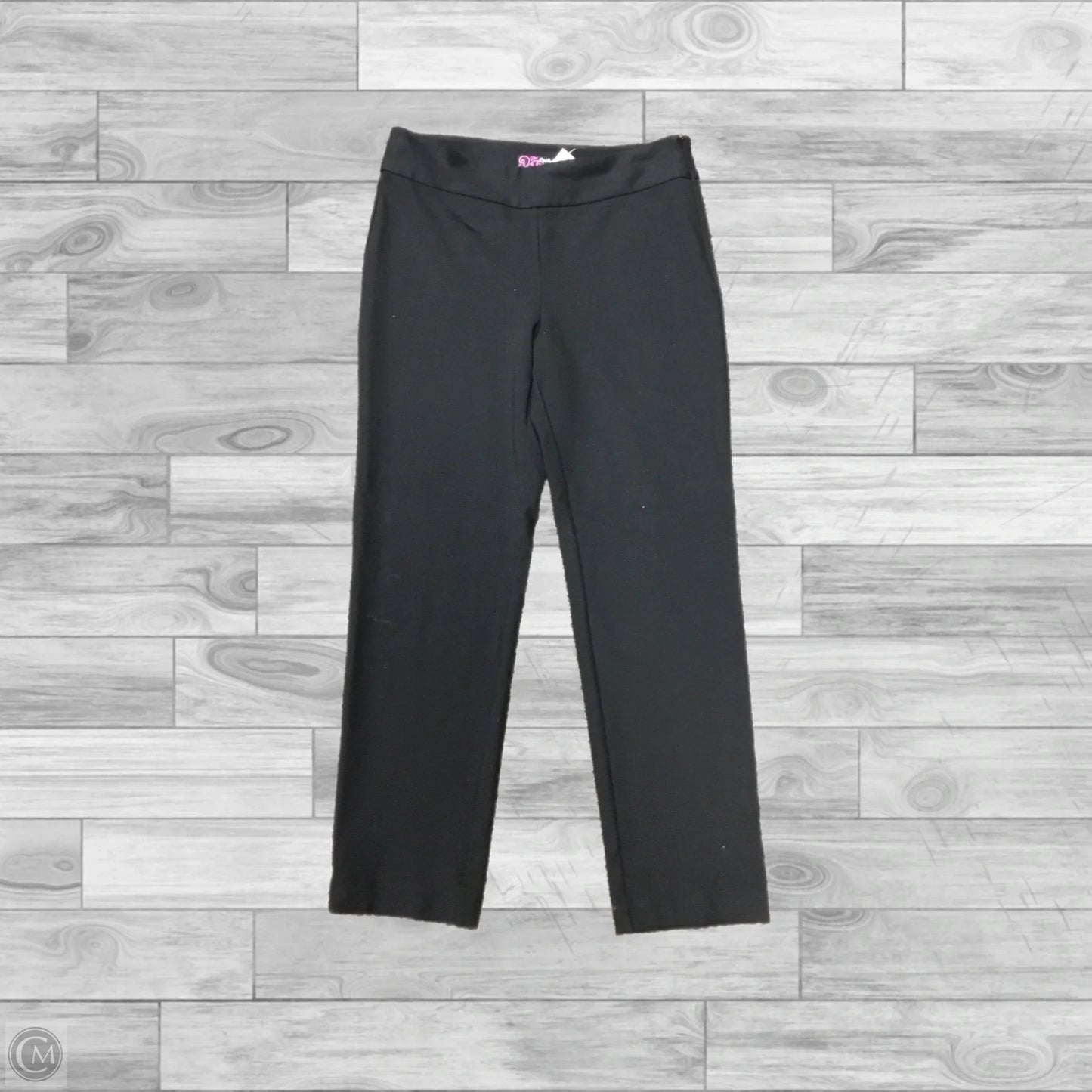 Pants Cropped By Peck And Peck In Black, Size: 10