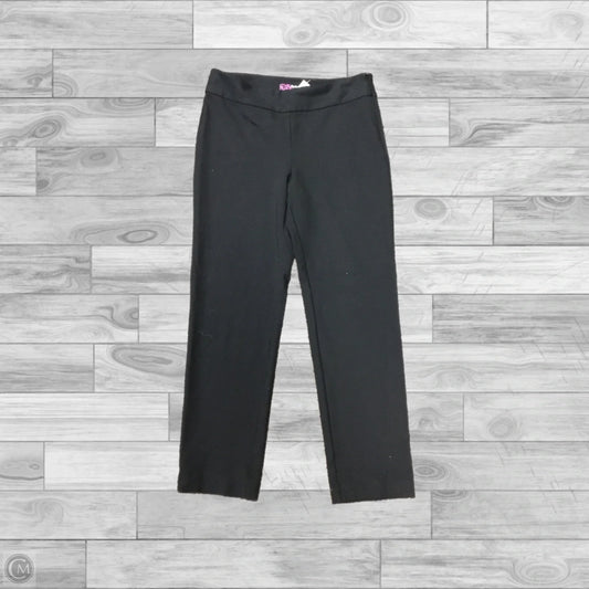 Pants Cropped By Peck And Peck In Black, Size: 10