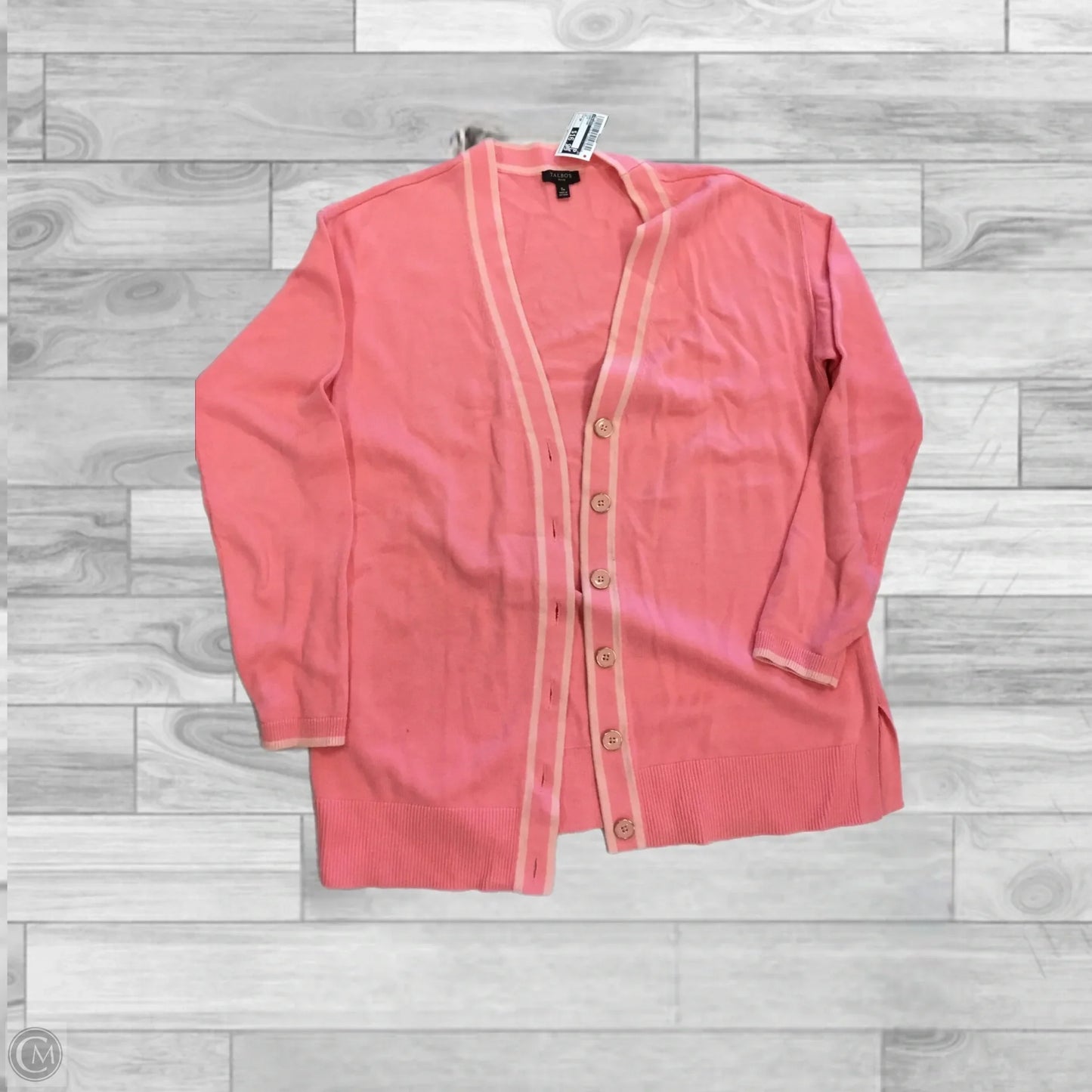 Cardigan By Talbots In Pink, Size: Sp