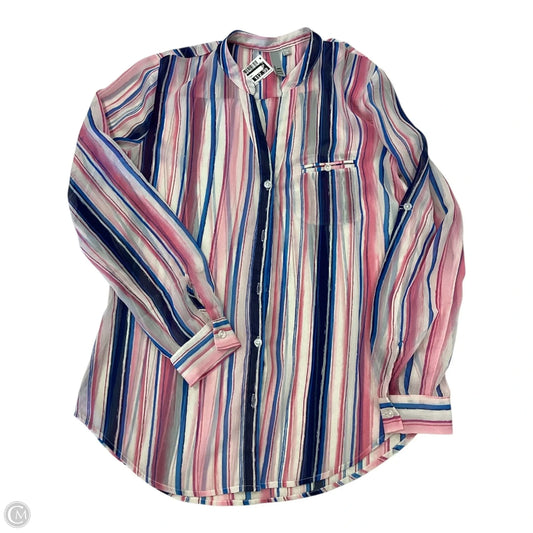 Top Long Sleeve By Kut In Striped Pattern, Size: Xs