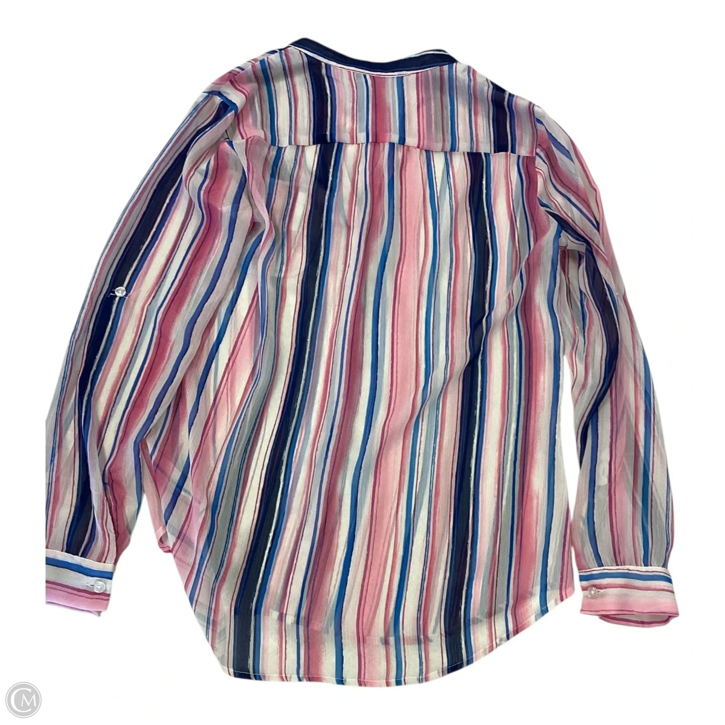 Top Long Sleeve By Kut In Striped Pattern, Size: Xs