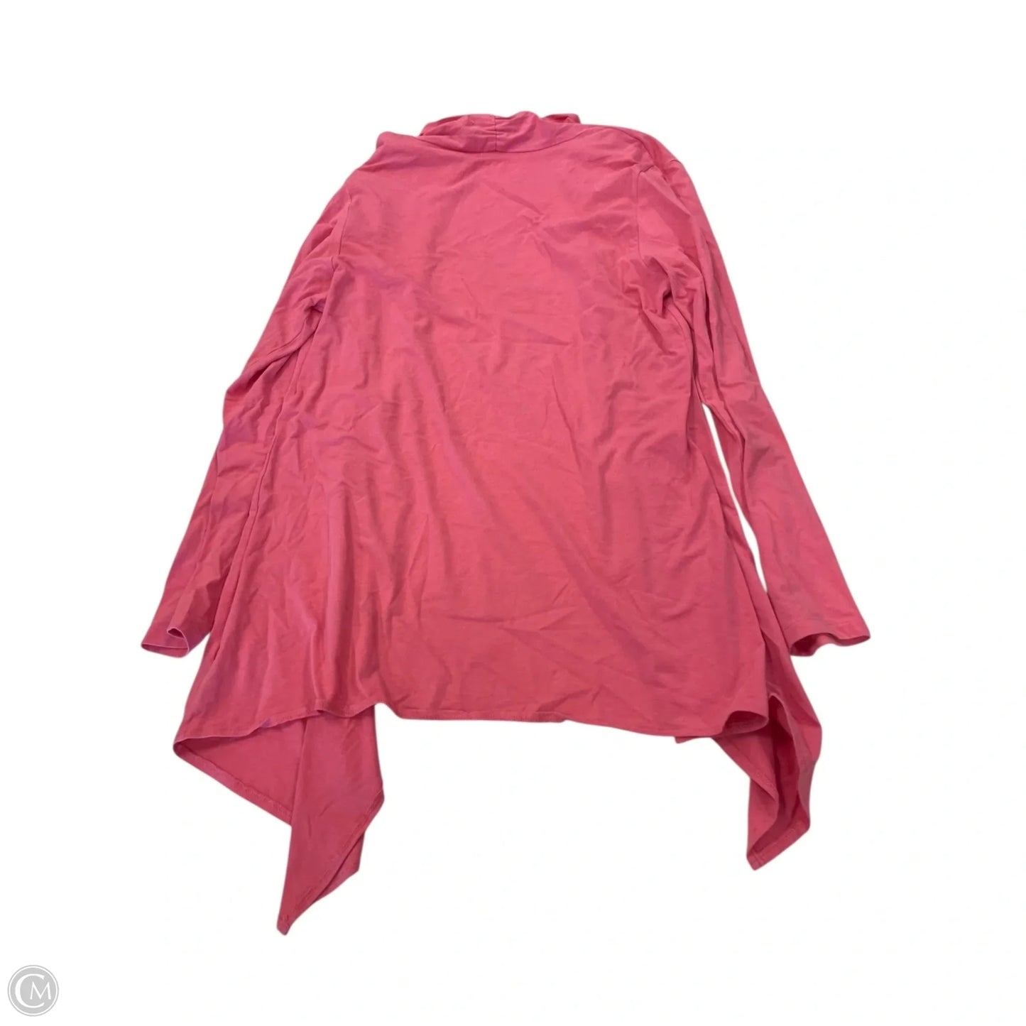 Cardigan By Clothes Mentor In Coral, Size: L