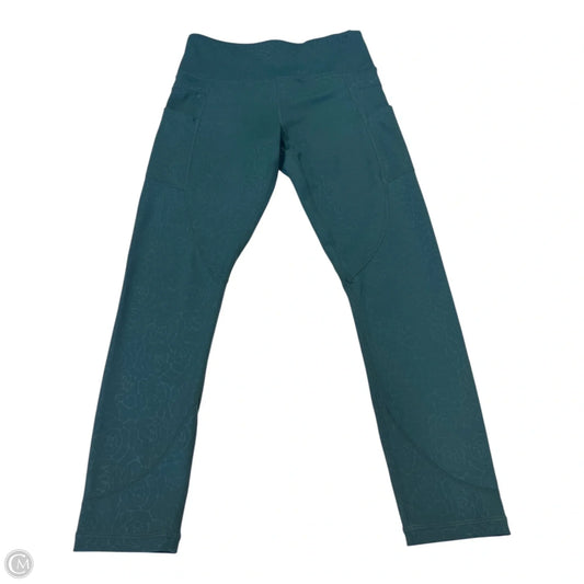 Athletic Capris By Zyia In Green, Size: 4