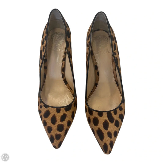 Shoes Heels Stiletto By Vince Camuto In Animal Print, Size: 9