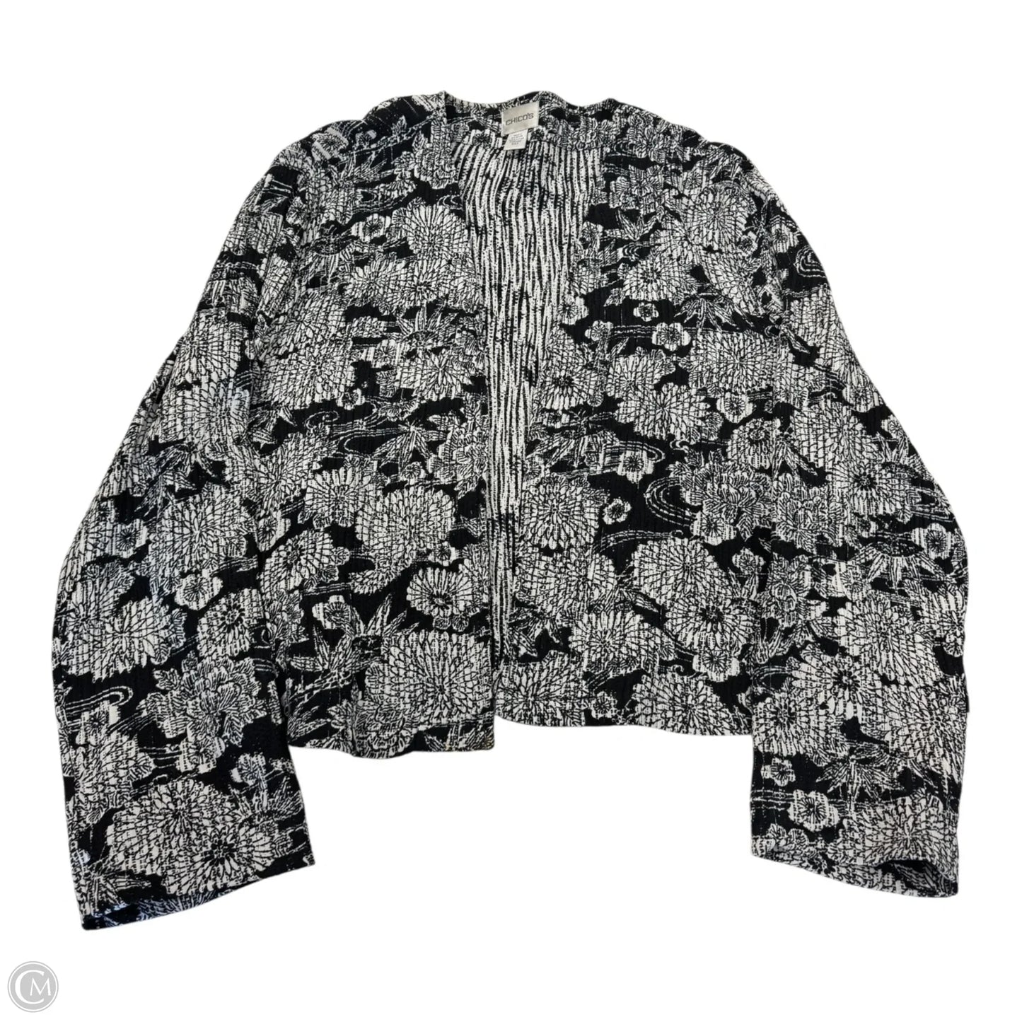 Cardigan By Chicos In Black, Size: L