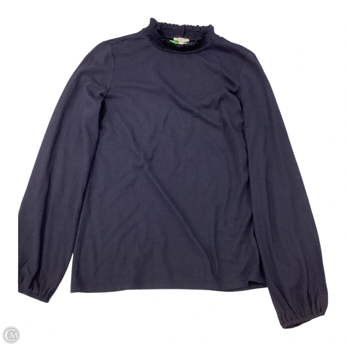 Top Long Sleeve By Talbots In Navy, Size: S
